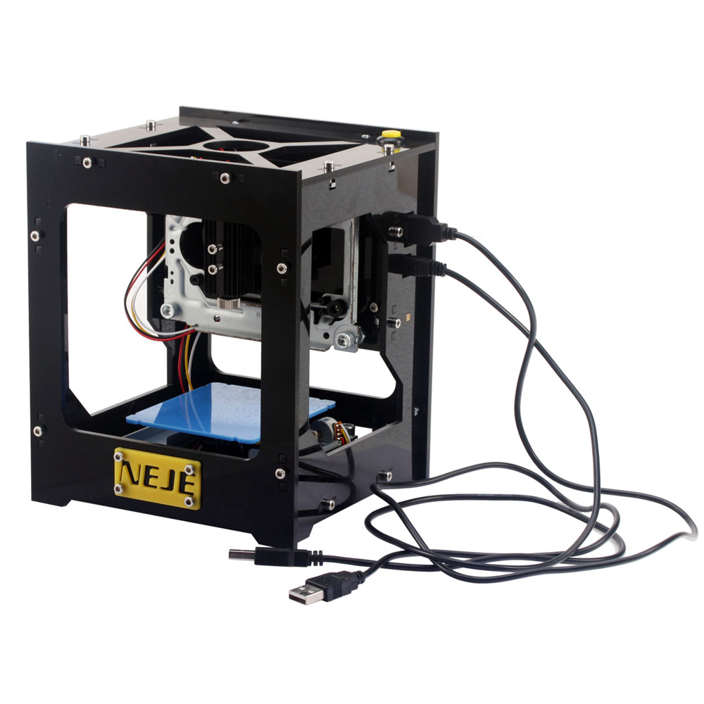 NEJE 500MW جهاز توجيه صغير باس - مراجعة Mini Laser Engraver Cnc Router وسعره