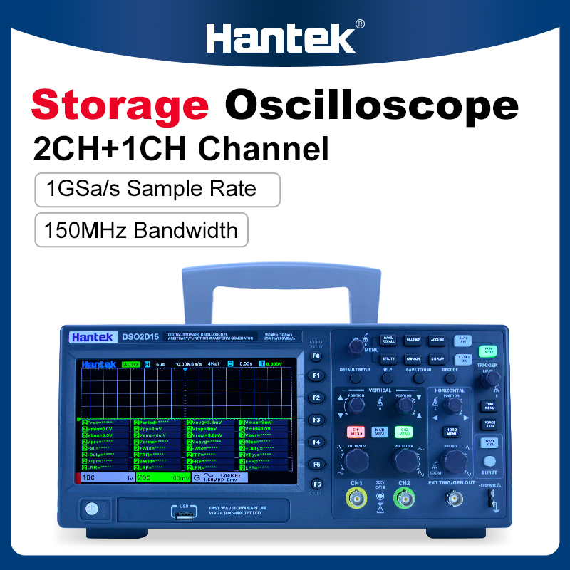 جهاز راسم ذبذبات رقمي محمول من - مراجعة Digital Storage Oscilloscope 100Mhz وسعره