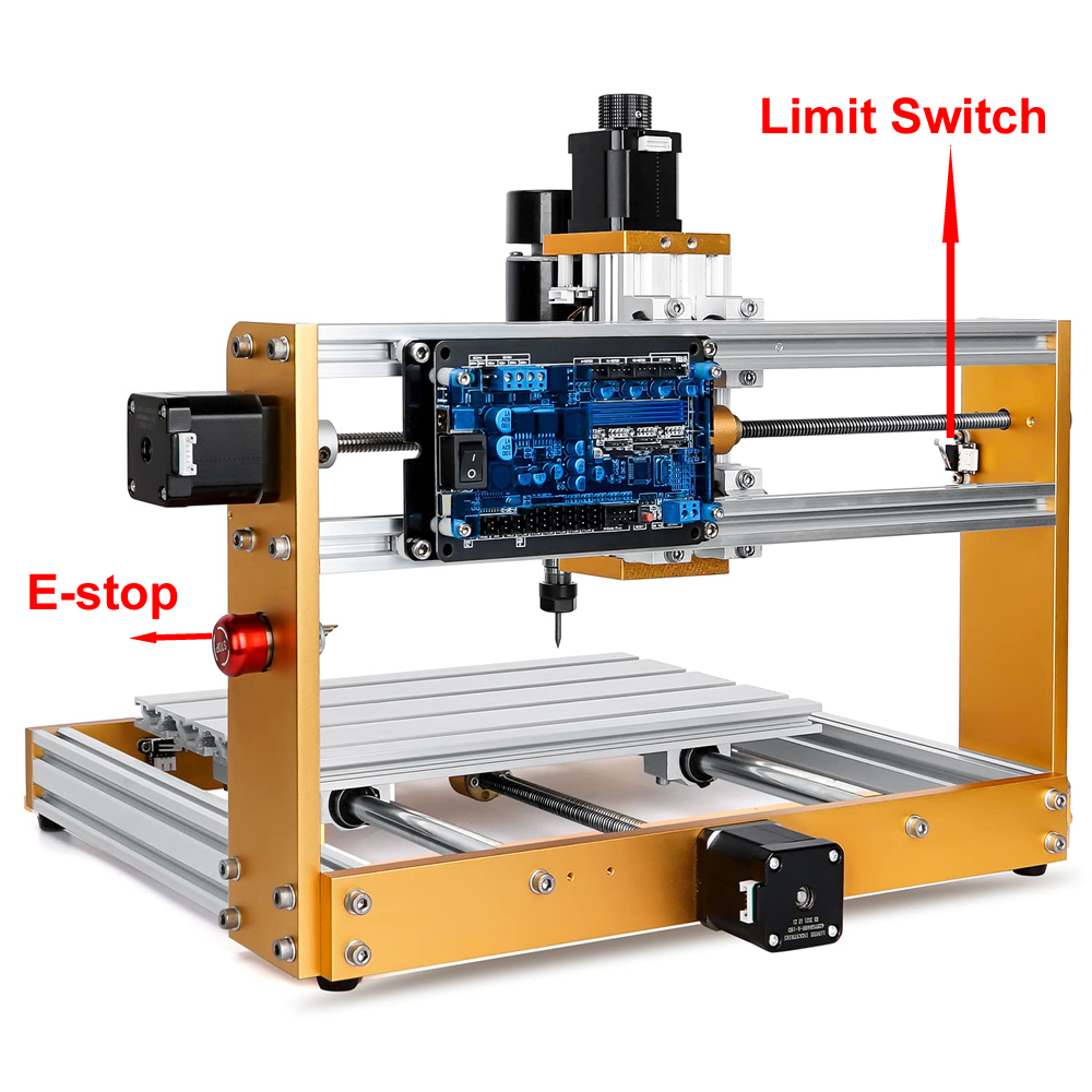 غير متصل الألومنيوم جهاز توجيه - مراجعة Mini Laser Engraver Cnc Router وسعره