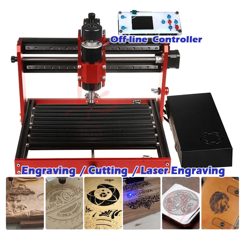 ماكينة نقش وقطع CNC معدنية بال - مراجعة Mini Laser Engraver Cnc Router وسعره