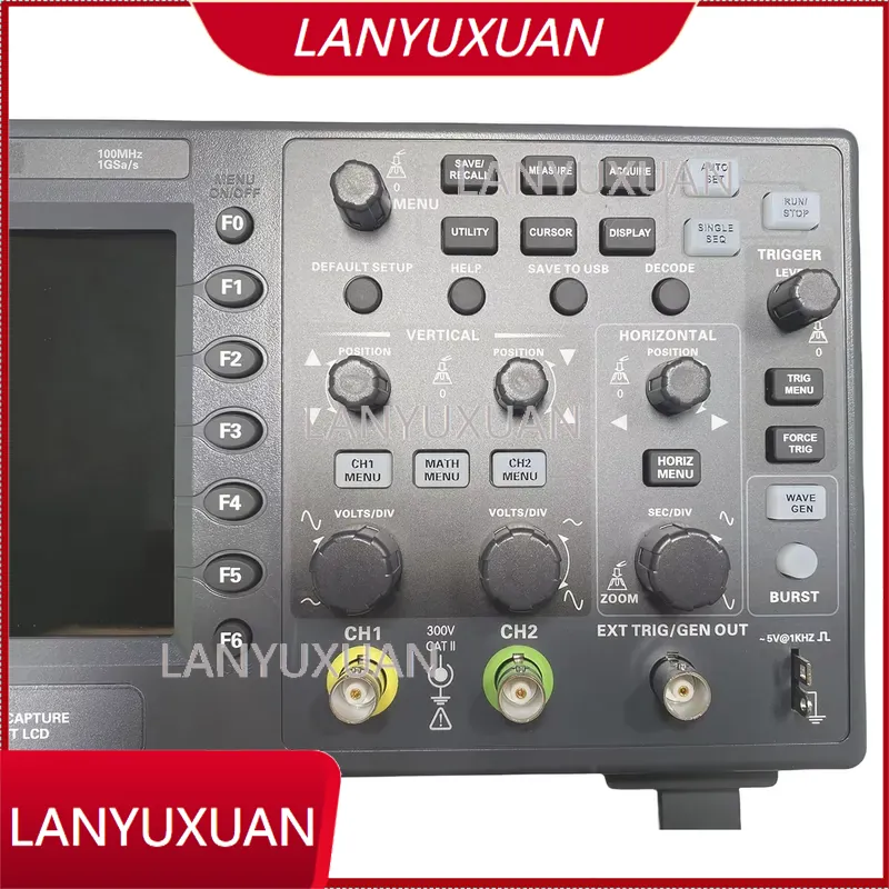 جهاز راسم ذبذبات رقمي هانتك DS - مراجعة Digital Storage Oscilloscope 100Mhz وسعره