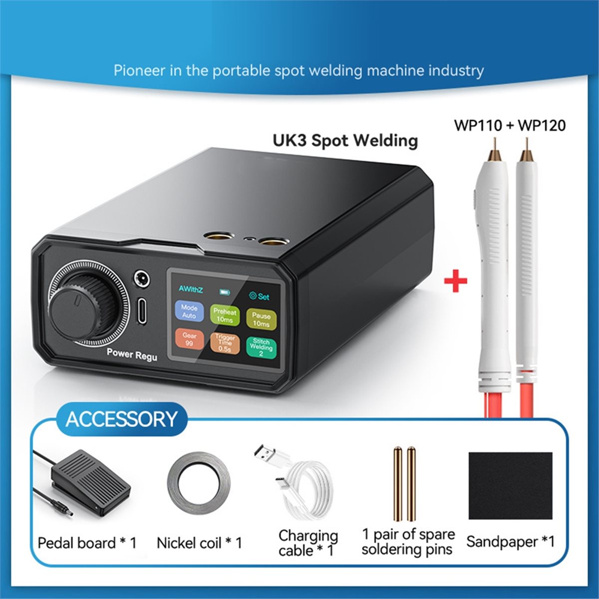 الاتجاه الجديد! UK3 بطارية محم - مراجعة Spot Welder 18650 Battery Pack وسعره