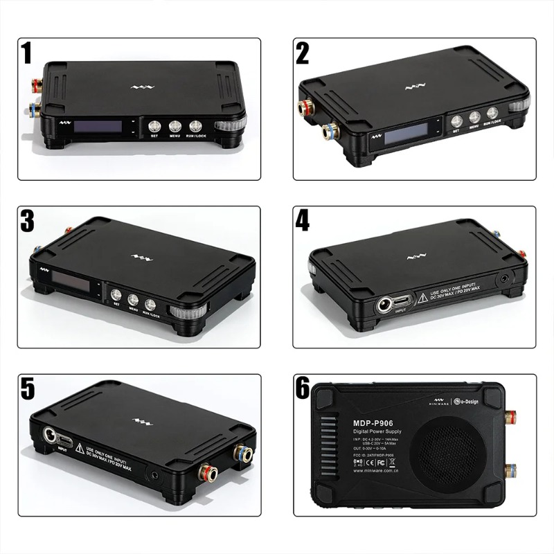 Miniware MDP-P906 مصدر طاقة رق - مراجعة Programmable Dc Power Supply 30V 10A وسعره