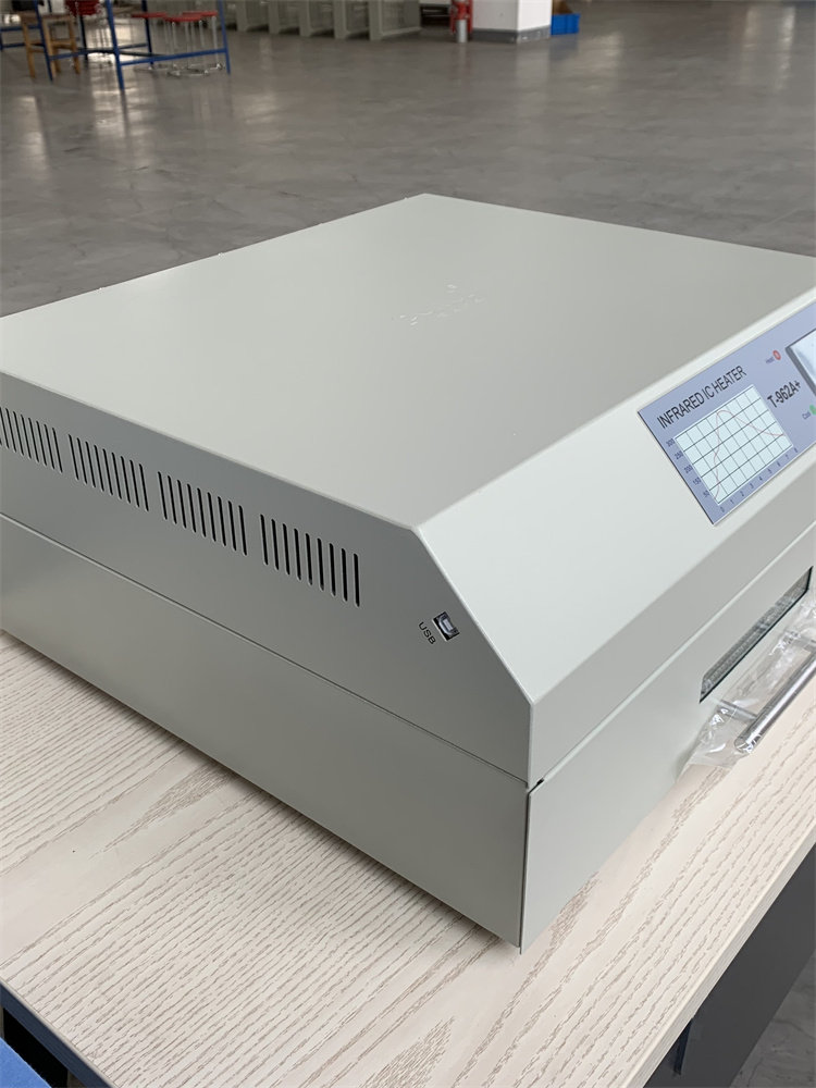 فرن إعادة تدفق PCB صغير واقتصا - مراجعة Reflow Oven Pcb T962 وسعره