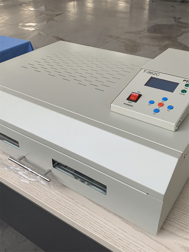 فرن إعادة تدفق PCB صغير واقتصا - مراجعة Reflow Oven Pcb T962 وسعره