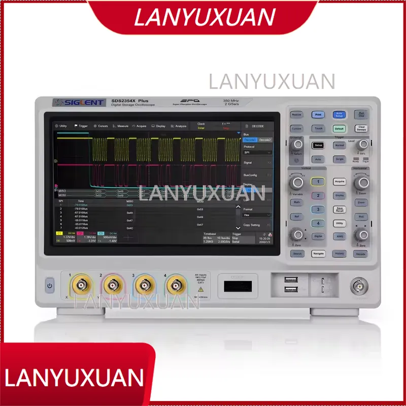 أجهزة راسمات الذبذبات الرقمية  - مراجعة Digital Storage Oscilloscope 100Mhz وسعره