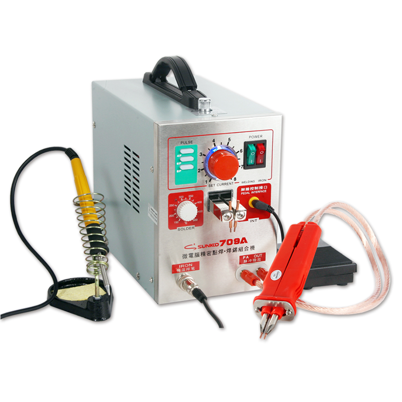 جهاز لحام نقطي للبطاريات من سو - مراجعة Spot Welder 18650 Battery Pack وسعره
