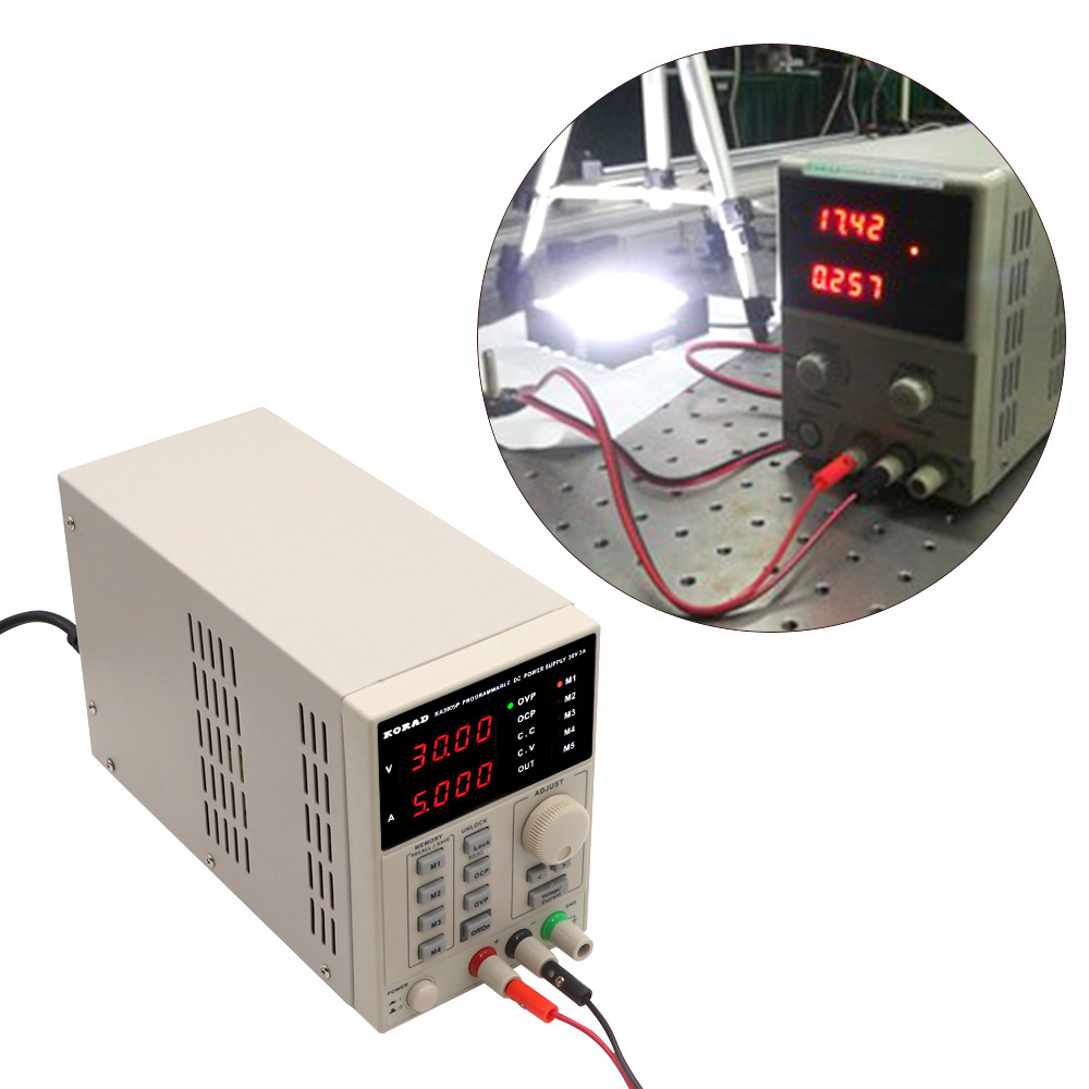 إمداد طاقة رقمي قابل للبرمجة ق - مراجعة Programmable Dc Power Supply 30V 10A وسعره