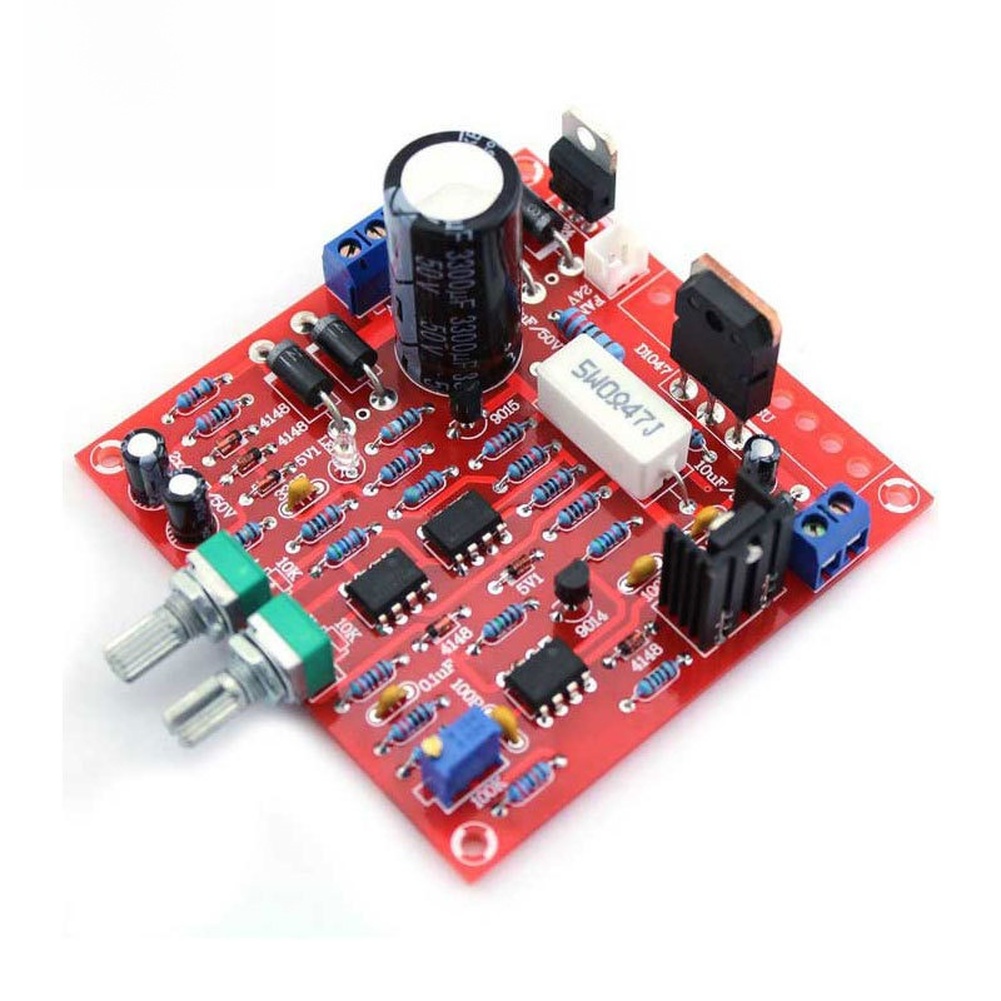 مجموعة مزود طاقة تيار مستمر خط - مراجعة Linear Lab Power Supply Adjustable وسعره